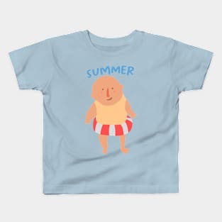 Summer Sunburn Kids T-Shirt